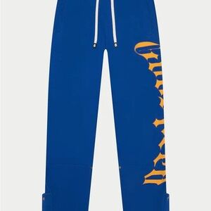 Godspeed sweatpants blue yellow..